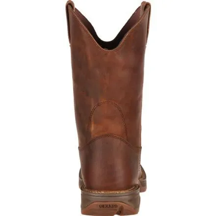 Rebel™ by Durango® Brown Pull-On Western Boot