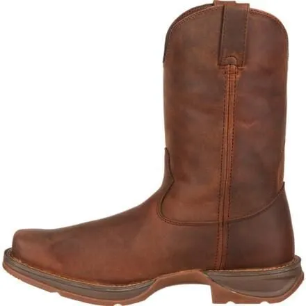 Rebel™ by Durango® Brown Pull-On Western Boot