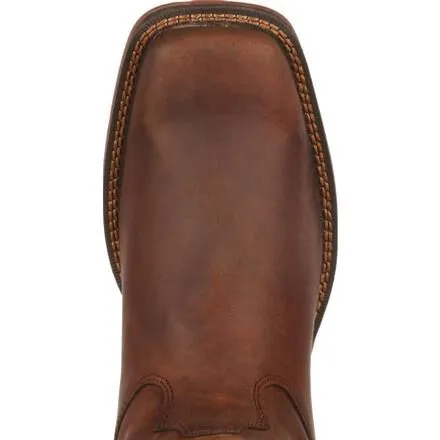 Rebel™ by Durango® Brown Pull-On Western Boot