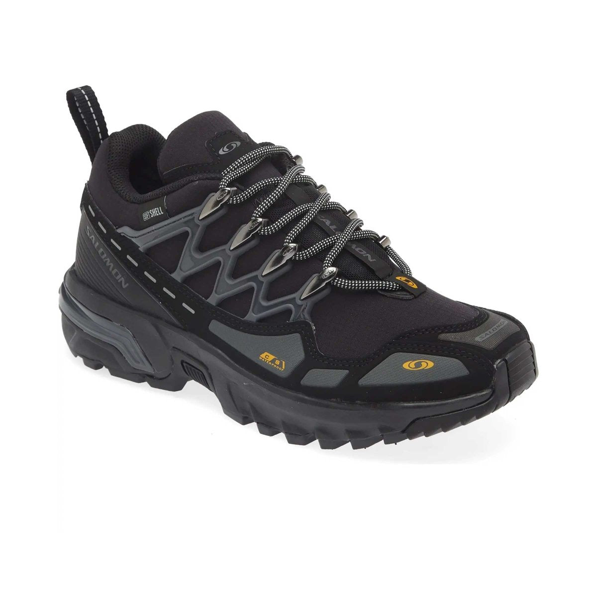 Salomon Men's ACS+ ClimaSalomon Black/Yellow Waterproof