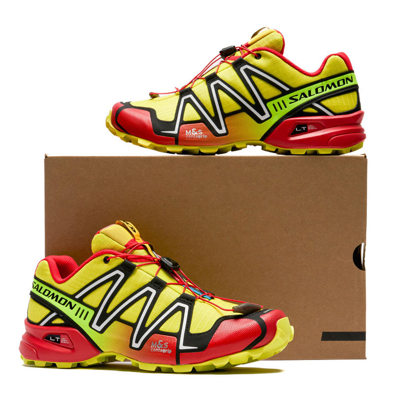 Salomon Speedcross 3 Sulphur/Spring/High Risk Red/Black L47493600