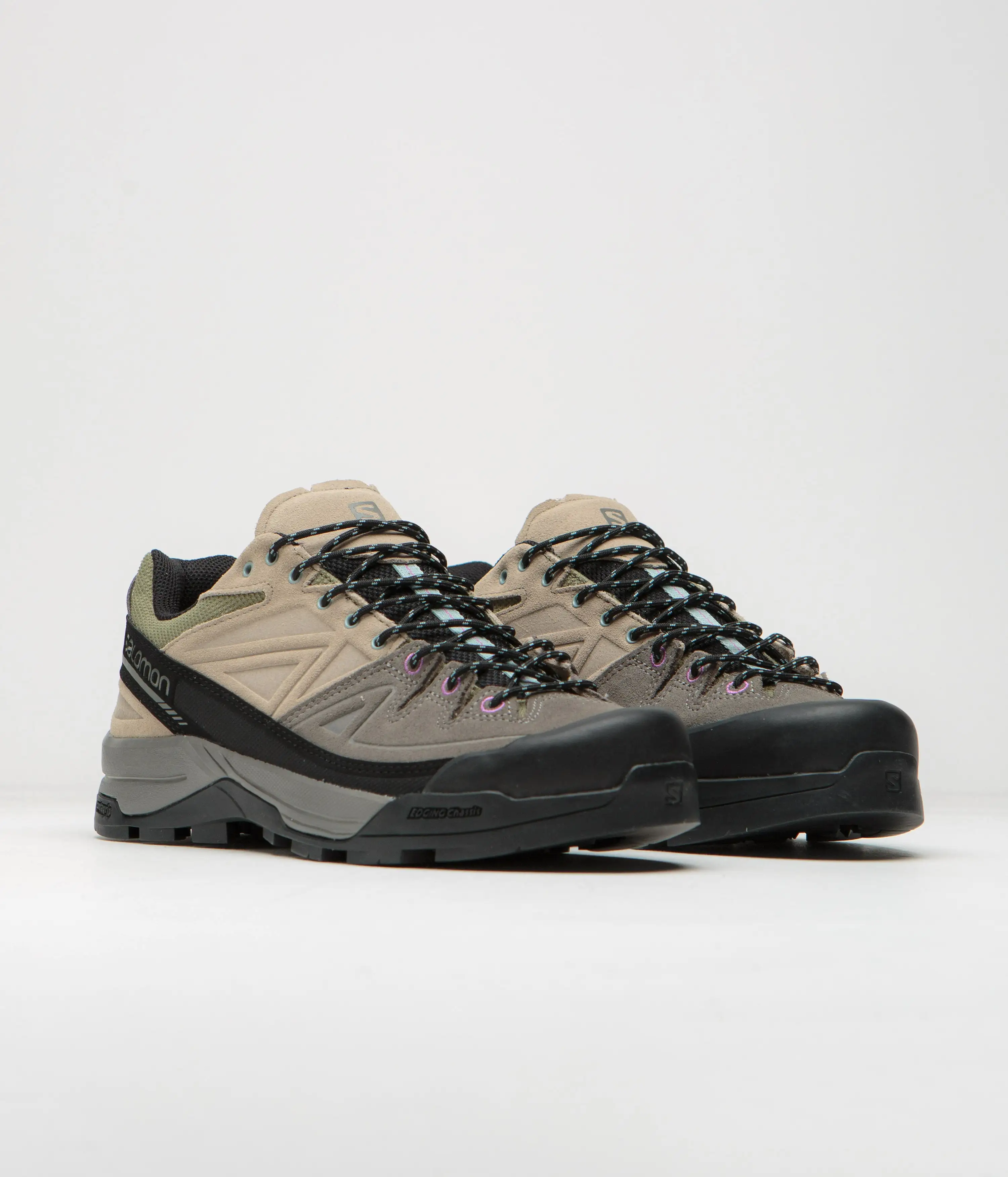 Salomon X-ALP LTR Shoes - Pewter / Vintage Khaki / Black