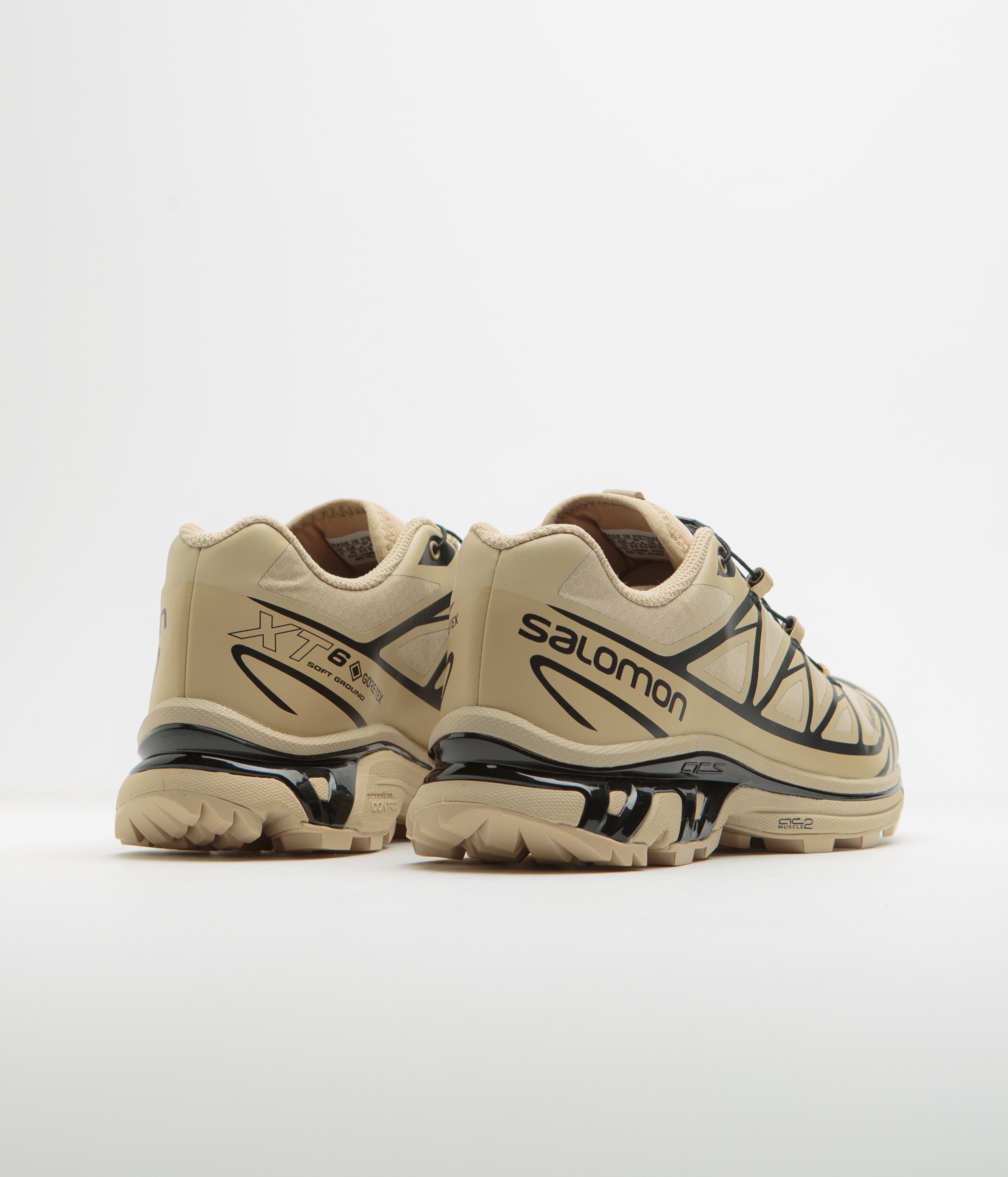 Salomon XT-6 GTX Shoes - Safari / Safari / Black