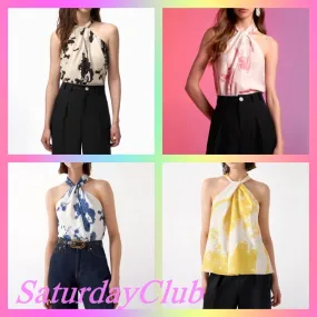 SaturdayClub  |Casual Style Sleeveless Street Style Party Style