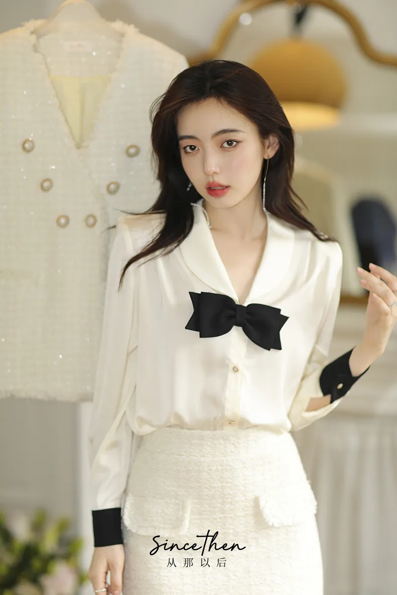 Since Then  |Casual Style Long Sleeves Plain Party Style Office Style