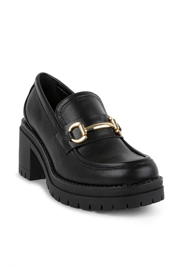 Steve Madden Bessa Heeled Loafer