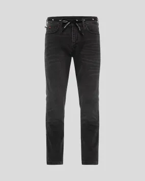 Tapered Slim Men Black