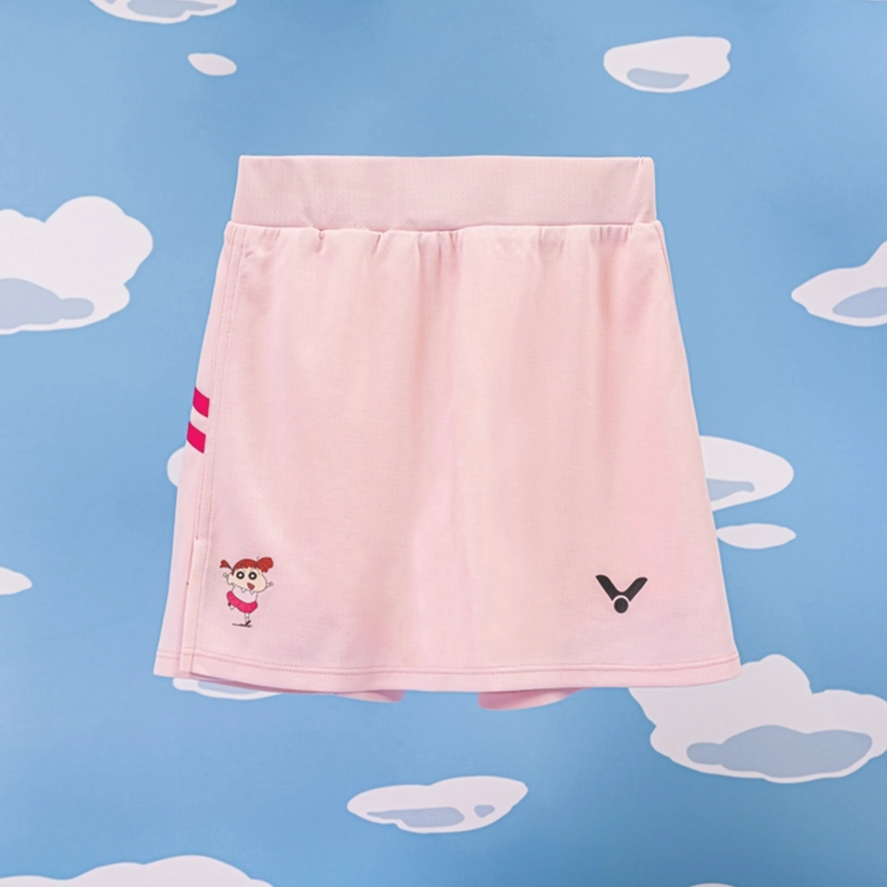 Victor X Crayon Shin-Chan Sports Skort K-405CS I Pink