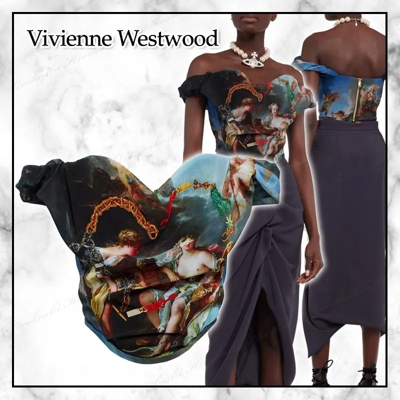 Vivienne Westwood  |Casual Style Sleeveless Party Style Elegant Style