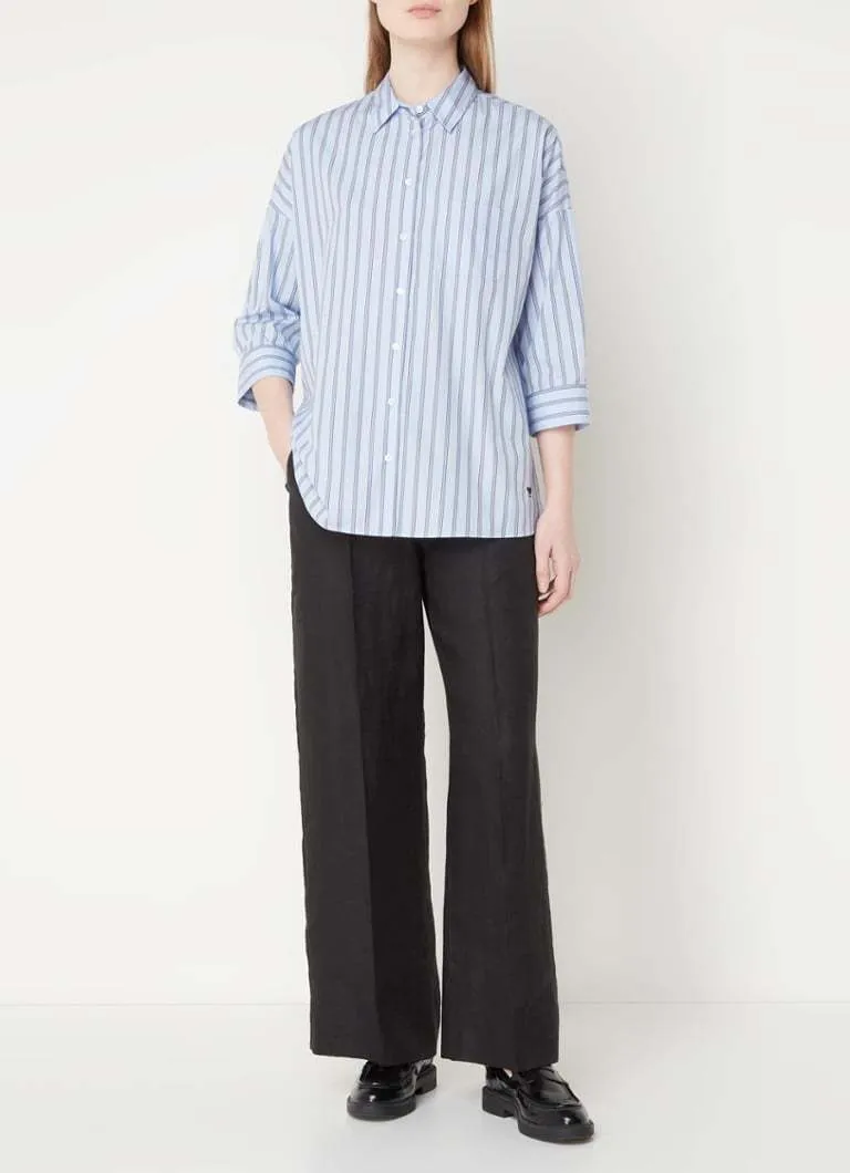 Weekend Max Mara  |Stripes Casual Style Street Style Cropped Office Style