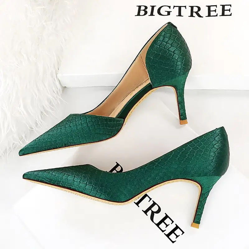 Women Pumps Pointed Toe High Heels Ladies Shoes Fashion Heels