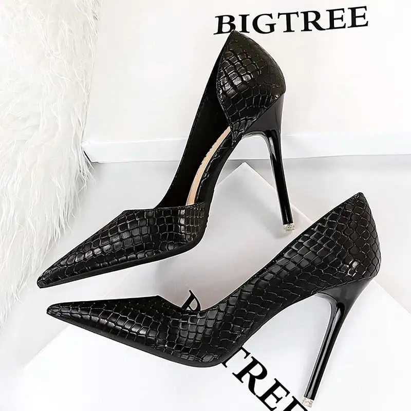 Women Pumps Pointed Toe High Heels Ladies Shoes Fashion Heels